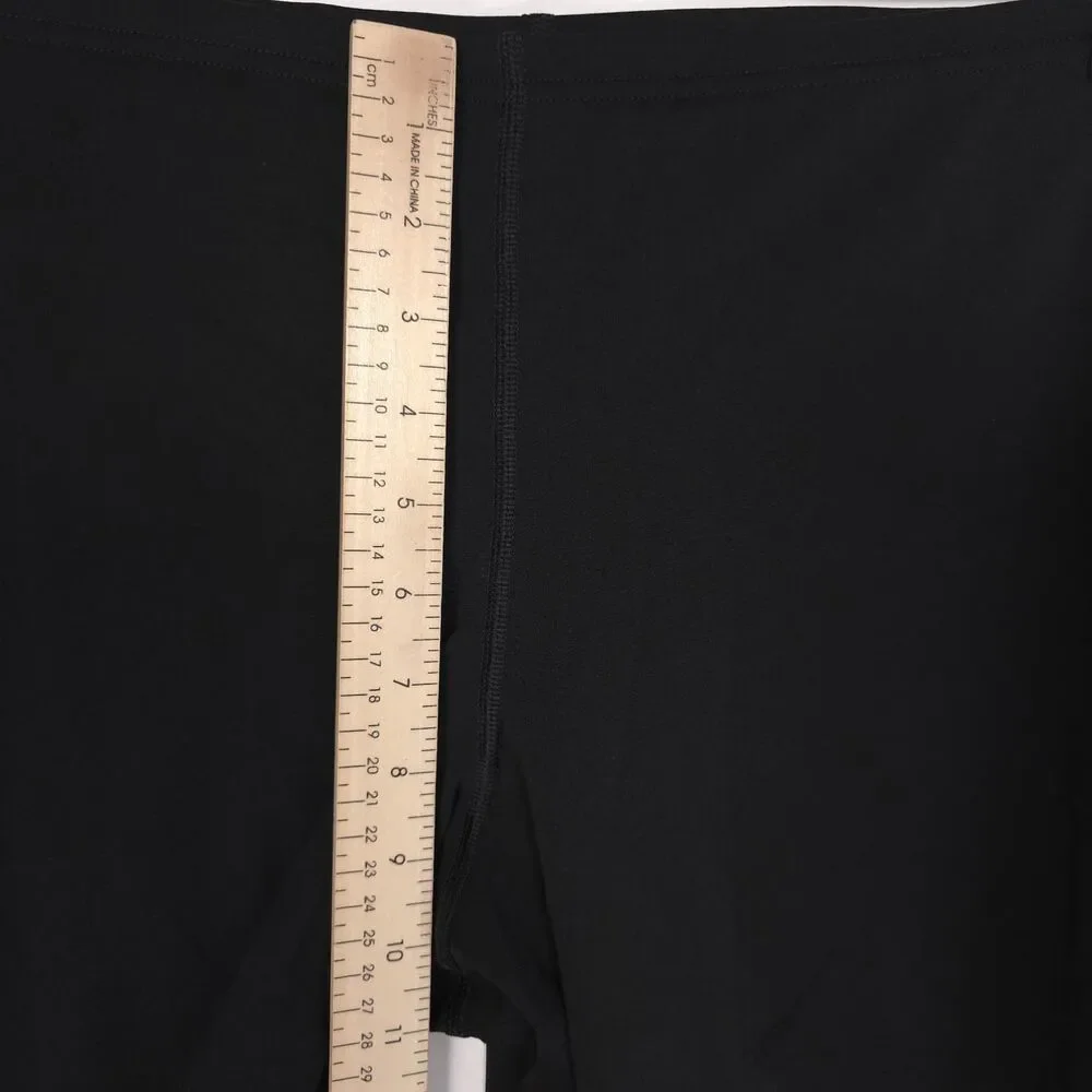 SPEEDO Endurance + Jammer Mens New Swim Trunks 38 Solid Drawstring Black